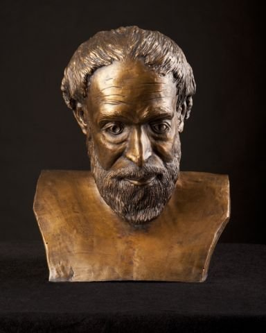 Harvey Bust-sculpture
