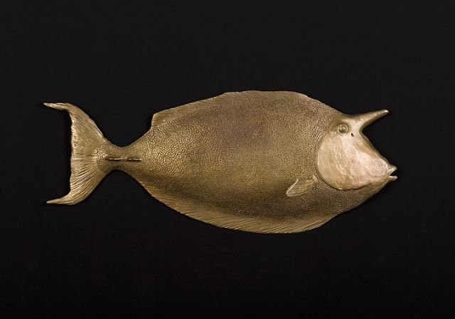 Unicorn Fish-sculpture