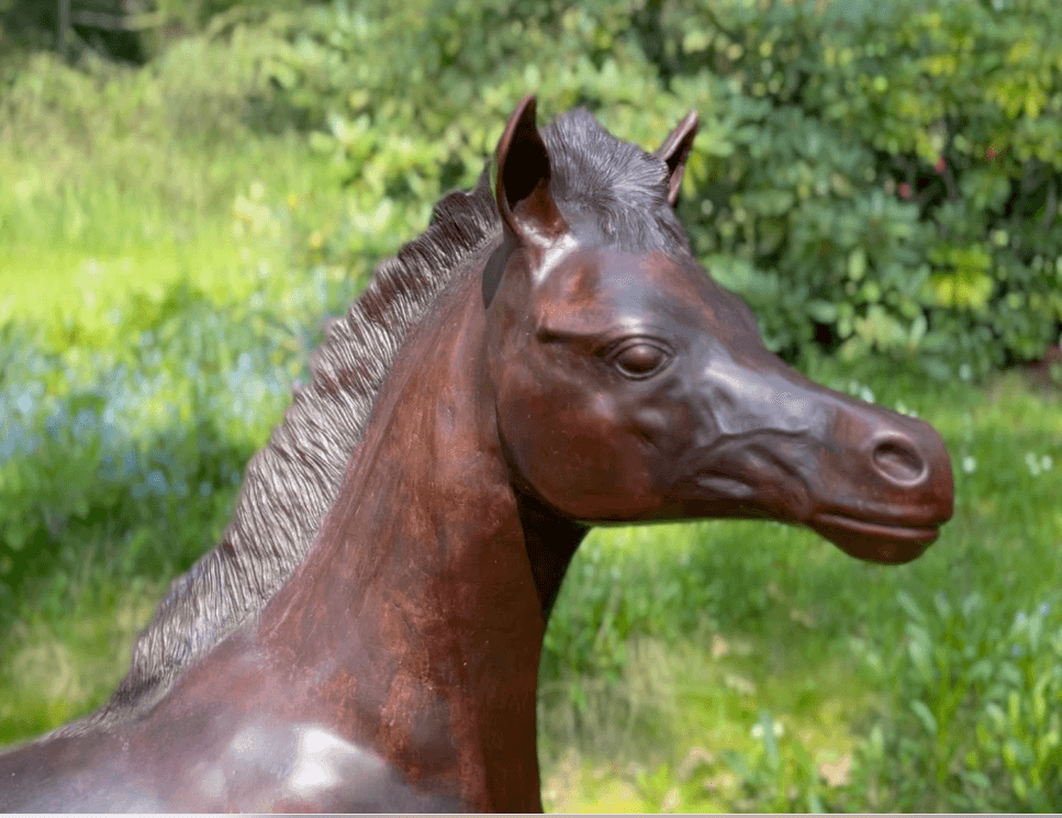 An Arabian Spirit, Cast in Bronze